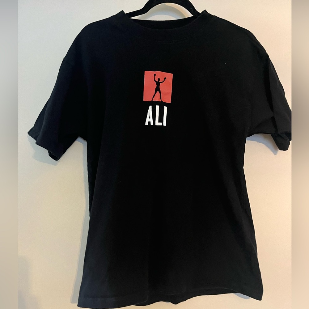 Muhammad Ali Black and Red Graphic Tee